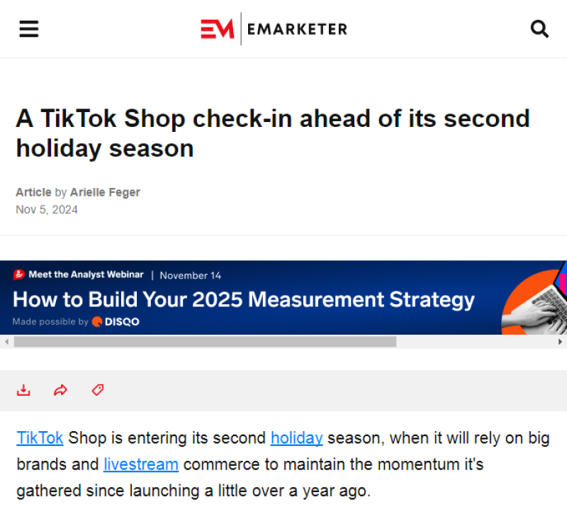 TikTok Shop黑五預熱,Brand Palooza活動即將引爆購物狂歡 TikTok Shop黑五預熱,Brand Palooza活動即將引爆購物狂歡