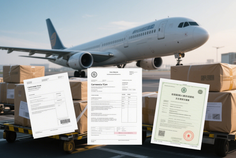 國際空運文件準備清單:商業發票、裝箱單、原產地證 國際空運文件準備清單:商業發票、裝箱單、原產地證