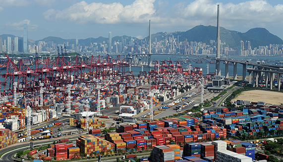 香港首季外貿表現亮眼(出口升8.7% 進口升7.3%) 香港首季外貿表現亮眼(出口升8.7% 進口升7.3%)