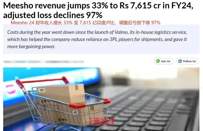 印度電商Meesho將通過IPO融資5億美元