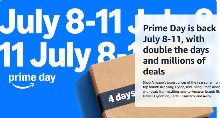 重磅 | 定檔 7 月!2025 亞馬遜 Prime 會員日即將來襲! 重磅 | 定檔 7 月!2025 亞馬遜 Prime 會員日即將來襲!