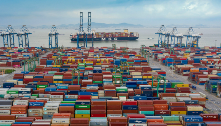 上半年長三角國際貿易進出口總值8.16萬億（同比增長5.4%）